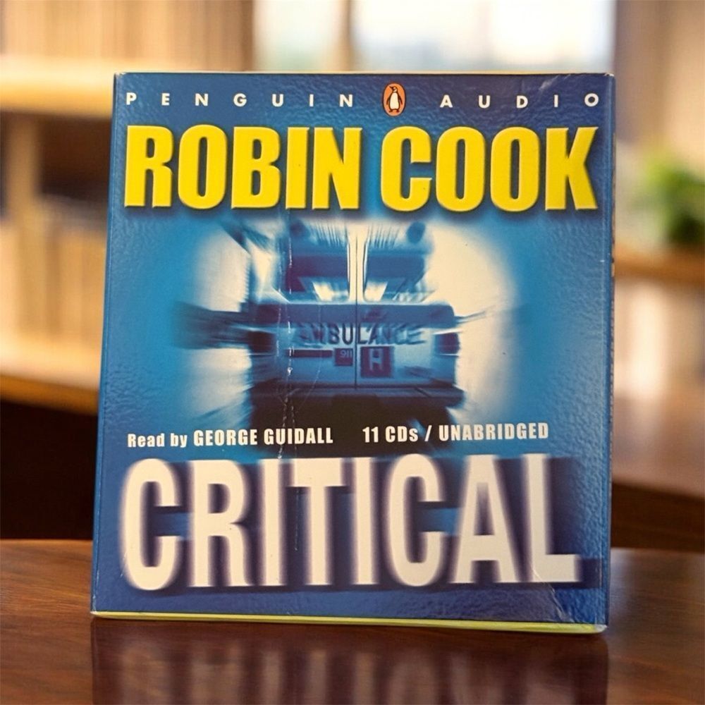 “Critical” by Robin Cook Audiobook CD Set!